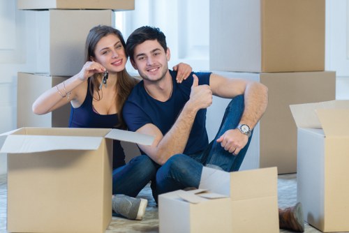 Removal team planning a local move in Brimsdown