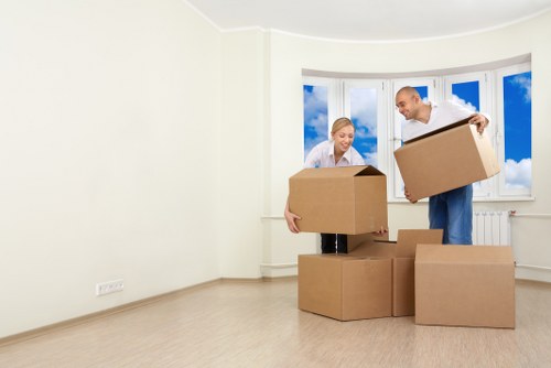 Local removals team handling access and parking challenges in Brimsdown