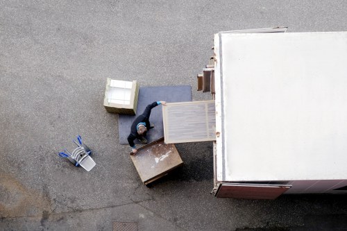 Packing boxes and furniture for local removals in Brimsdown