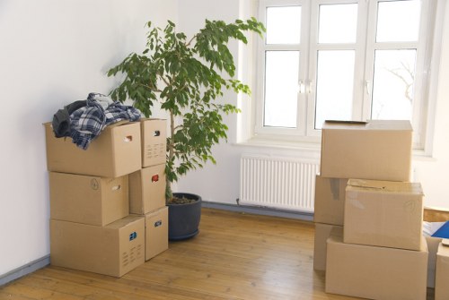 Local moving truck helping with residential and commercial transport in Brimsdown