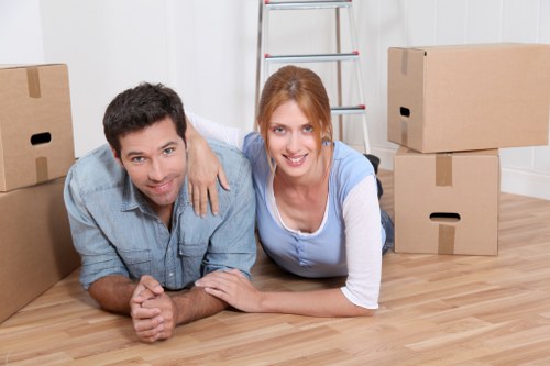 Local movers helping with a home move in Brimsdown