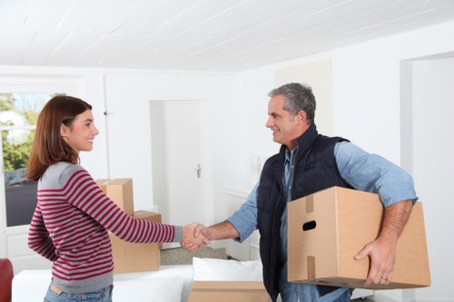 Van loading for a Brimsdown house or office relocation
