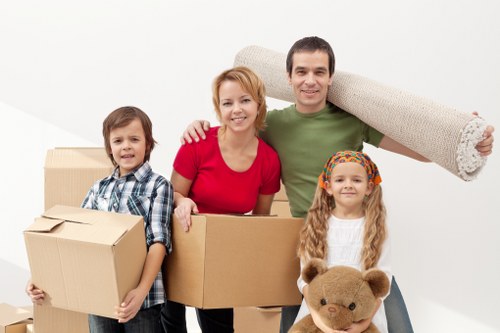Residential moving support for flats and homes in Brimsdown
