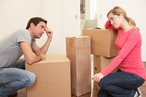 Careful handling of furniture during a Brimsdown removal