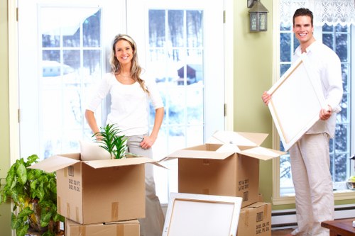 Local removal van prepared for a move in Brimsdown